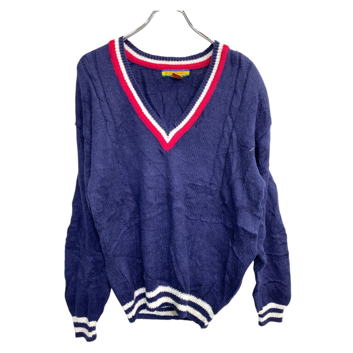 BRYN CONNelly ニットセーター Sサイズ レディース ネイビー 古着卸 アメリカ仕入 t2503-3372拍卖