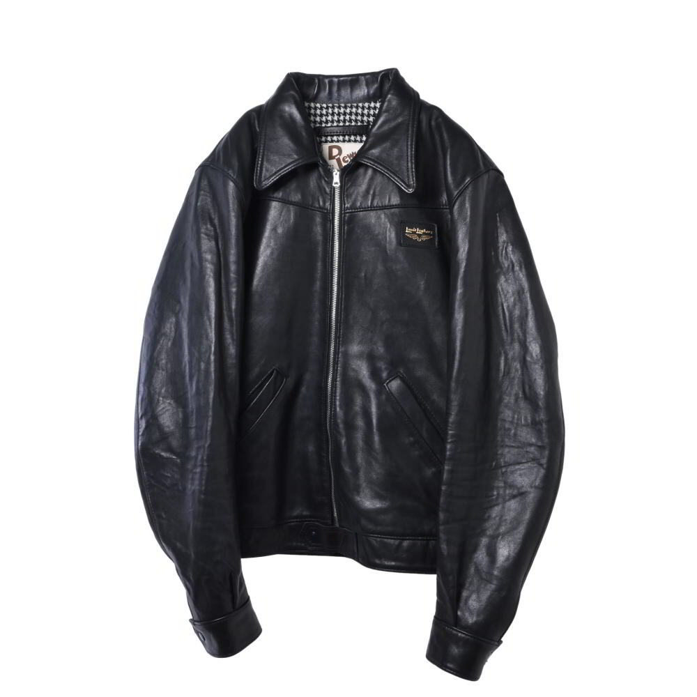 美品 HYSTERIC GLAMOUR × Lewis Leathers COUNTRYMAN JACKET レザージャケット S KL4BSLUC75拍卖