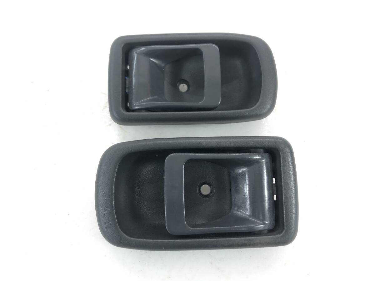_b190768 ダイハツ ハイゼットカーゴ デラックス S320V インナーハンドル フロント 左右 ドアノブ カバー トリム 内装 FB10 S330V S321V拍卖