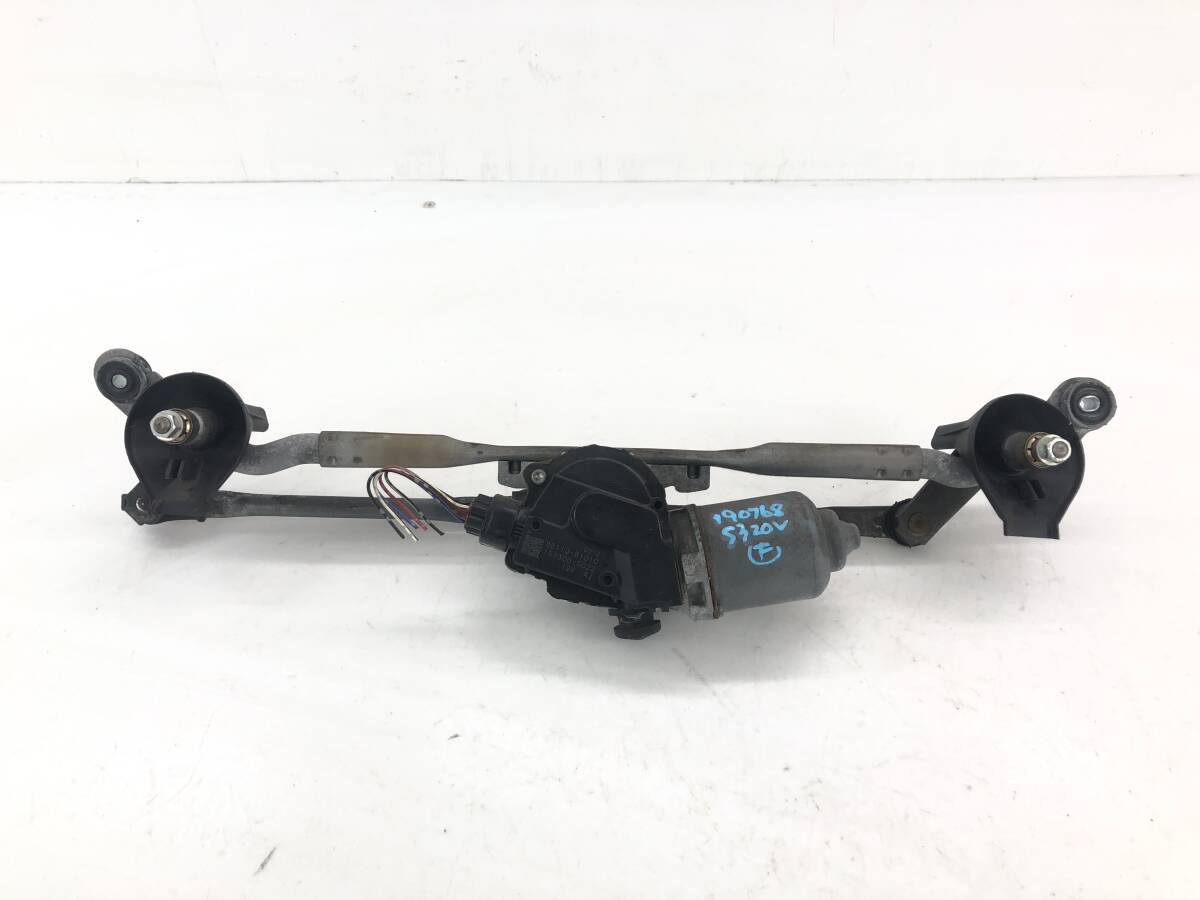 _b190768 ダイハツ ハイゼットカーゴ デラックス S320V フロント ワイパーモーター リンク ロッド 85110-B1010 159300-5022 S330V S321V拍卖