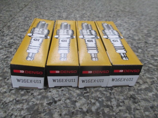 DENSO SPARK PLUG スパークプラグ(4本)W16EX-U11 90098-16615拍卖