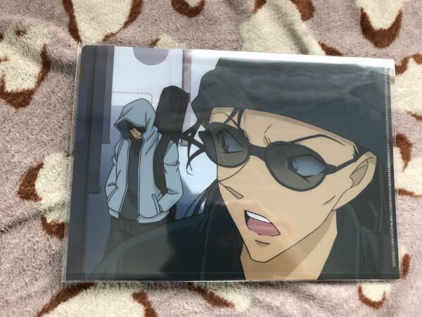 d034クリアファイル 名探偵コナン ゼロの執行人 コナンプラザ 特典 非売品 赤井拍卖