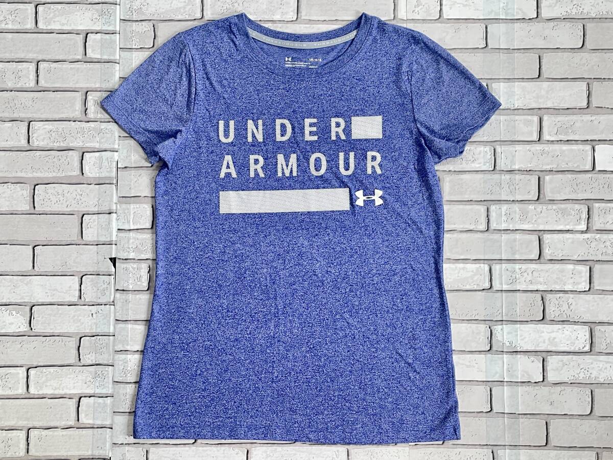 USED レディース アンダーアーマー UNDER ARMOUR ヒートギア 半袖Tシャツ サイズLG 1309894 HEATGEAR拍卖