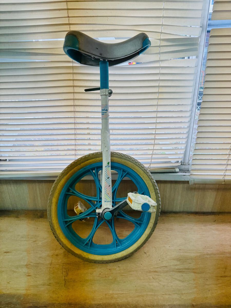 一輪車 16インチ ブルー スタンド付き 子供 バランス拍卖