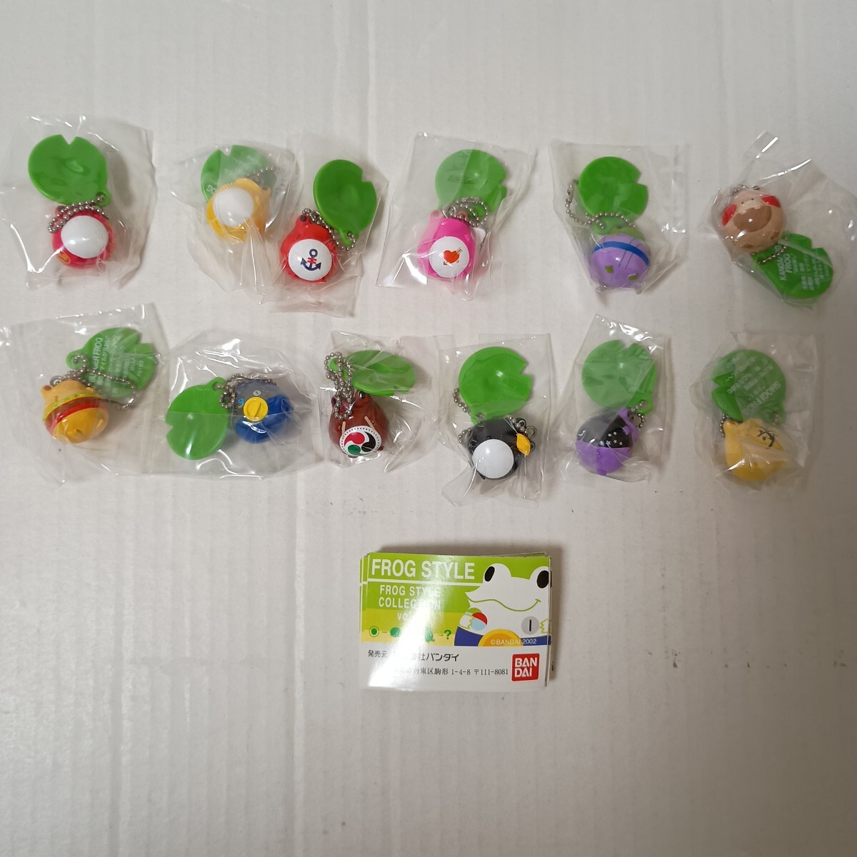内袋未開封■FROG STYLE COLLECTION vol.9 フロッグスタイルコレクション バンダイ ガシャポン拍卖