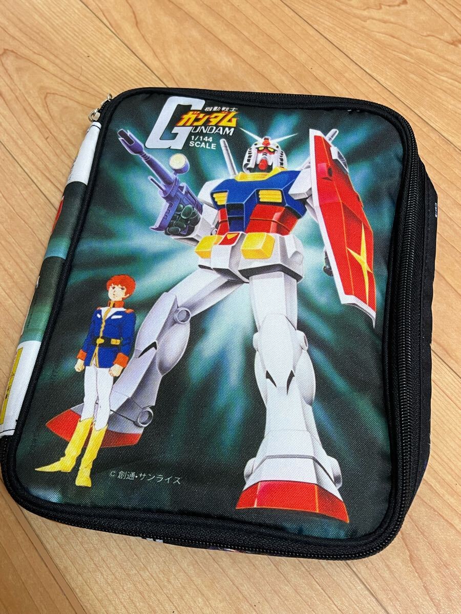 新旧ガンプラパッケージアート両A面ポーチ拍卖