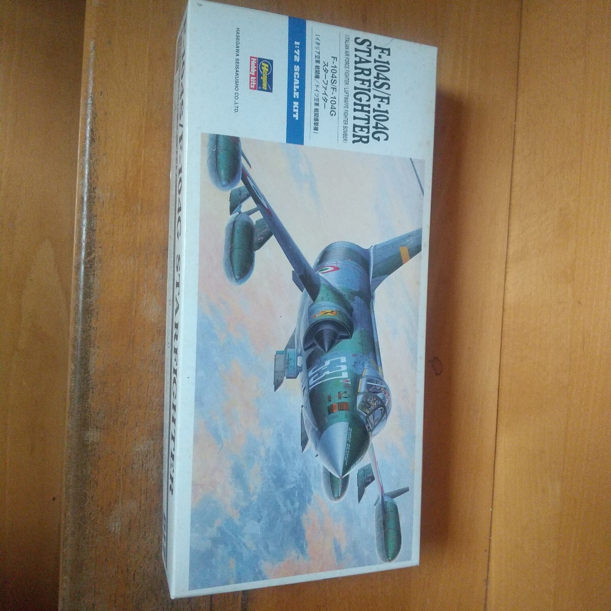 ハセガワ HASEGAWA 1:72 ロッキード F−104S/G STARFIGHTER スターファイター イタリア/ドイツ空軍 ジェット戦闘機 未開封 未組立 中古品拍卖