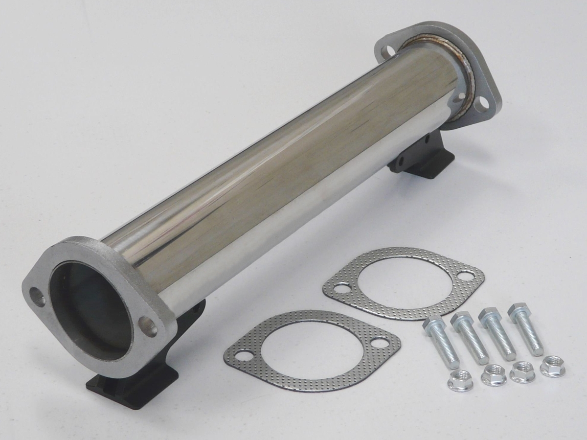 BE FREE 送料無料  ランサーエボ CT9A EVO7.8.9 触媒ストレート 直管 ステンレス マフラー 76.3Φ拍卖