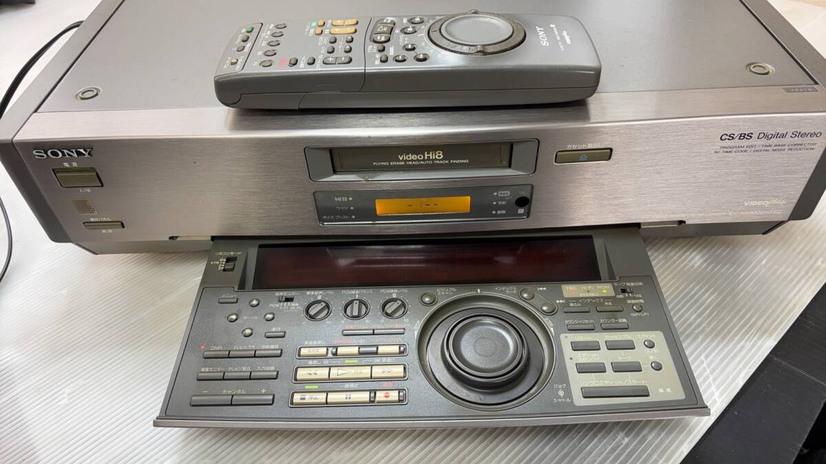 SONY(ソニー) 最高級Hi8ビデオデッキ EV-NS9000 ★ジャンク拍卖