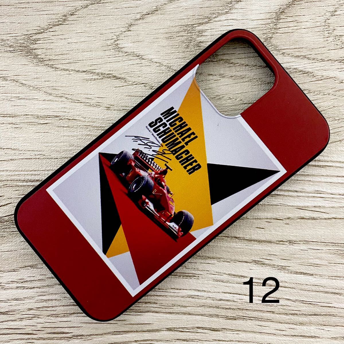 ミハエル・シューマッハ iPhone 12 ケース F1 フェラーリ スマホ拍卖