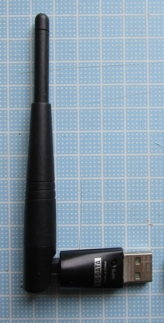 長期保管 簡単動作確認 I-O DATA WPS対応 無線LANアダプター 可動は一方向 回転しない拍卖