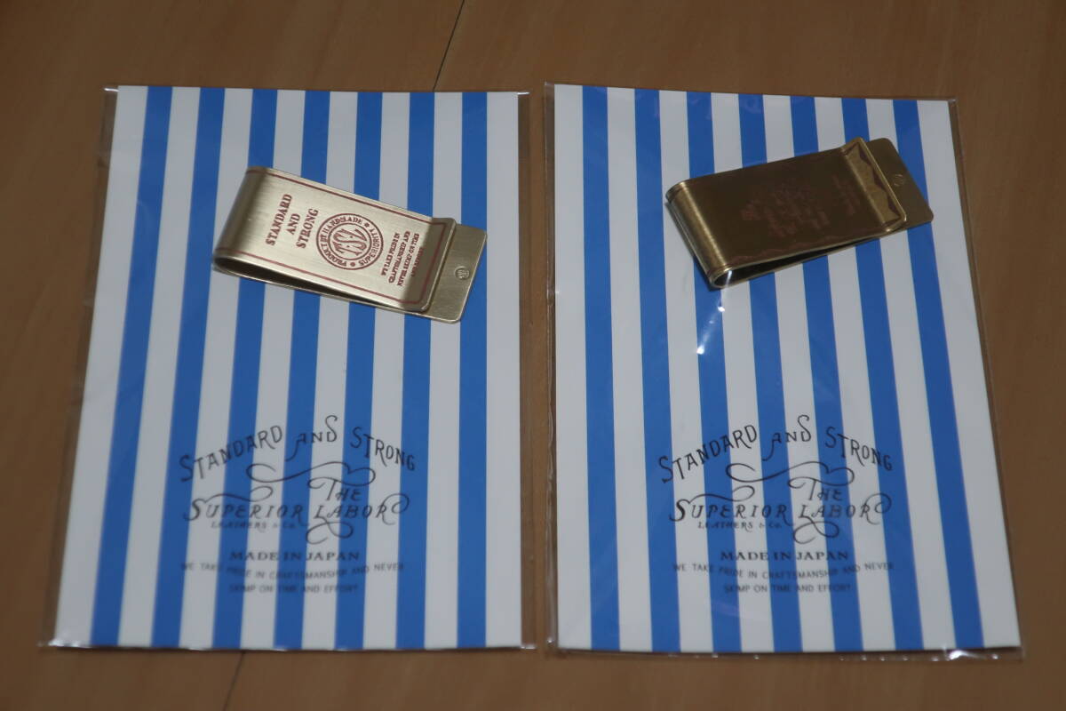 シュペリオールレイバー マネークリップ 2個セット 新品 トラベラーズノート拍卖