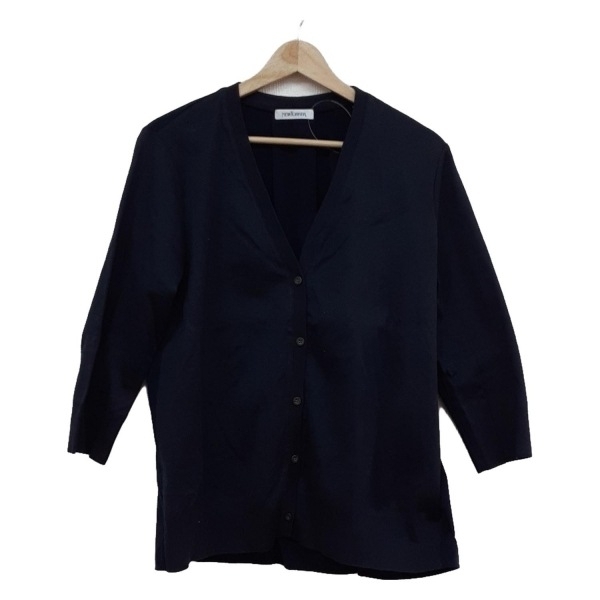 ニューヨーカー NEW YORKER カーディガン サイズ17 - ネイビー メンズ 長袖/ショート丈 美品 トップス拍卖