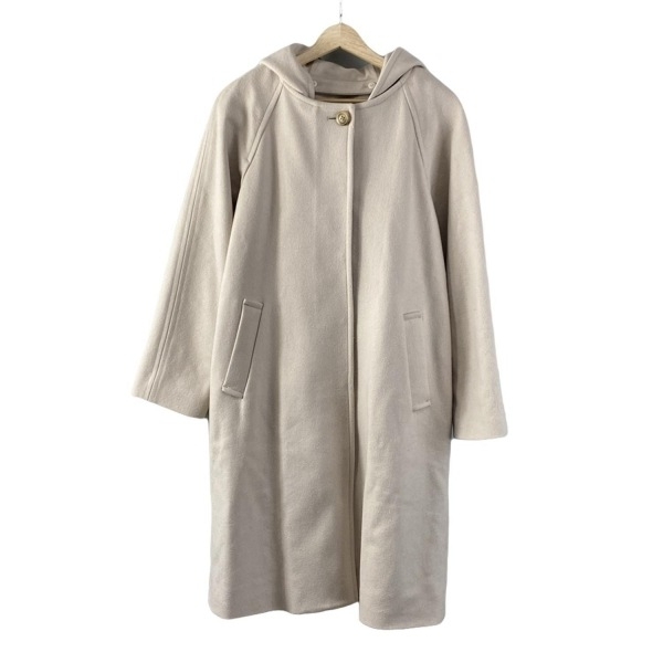 シップス SHIPS サイズ38 M - アイボリー レディース 長袖/フード着脱可/冬 コート拍卖