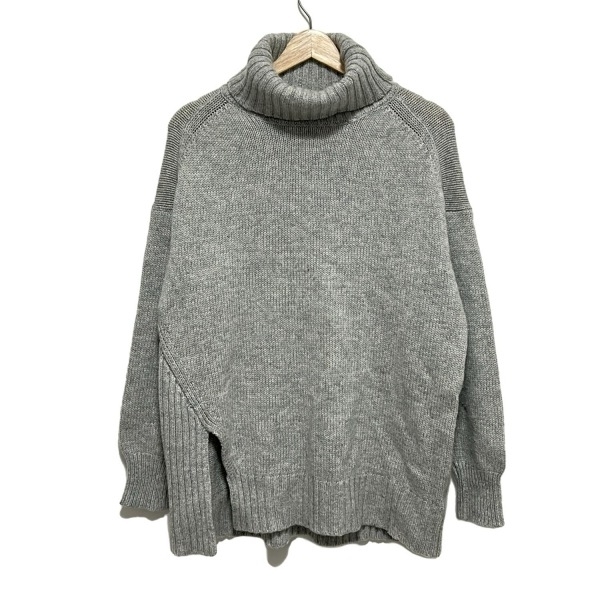 シップス SHIPS 長袖セーター/ニット サイズM - ライトグレー レディース タートルネック トップス拍卖