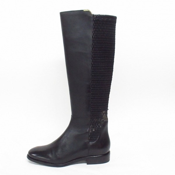 コールハーン COLE HAAN ロングブーツ 5 B - レザー 黒 レディース 靴拍卖