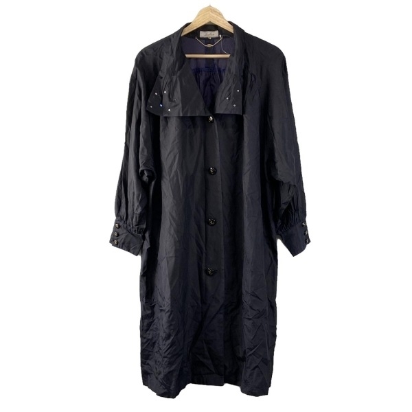 レリアン Leilian サイズ11 M - 黒 レディース 長袖/ビジュー/秋/春 コート拍卖