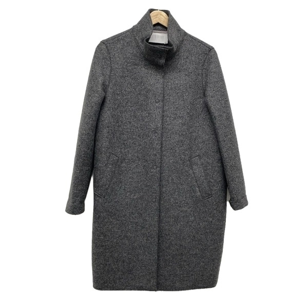 ハリスワーフロンドン HARRIS WHARF LONDON サイズ42IT - ダークグレー×グレー レディース 長袖/冬 コート拍卖