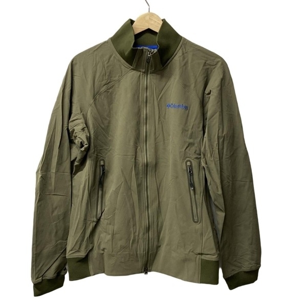 コロンビア columbia ブルゾン サイズL - カーキ メンズ 長袖/春/秋 美品 ジャケット拍卖