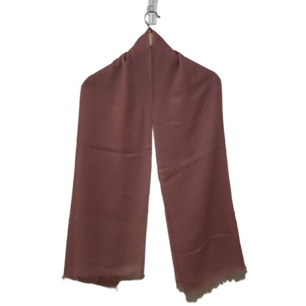 ファリエロサルティ Falierosarti ストール(ショール) ピンク 美品 マフラー拍卖