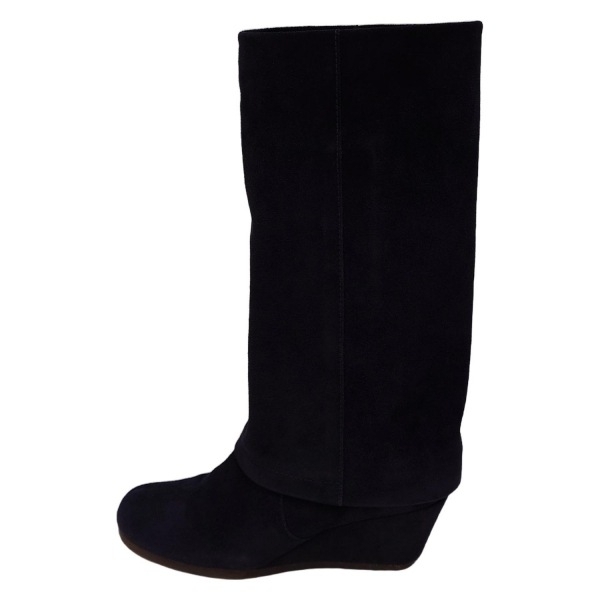 ダイアナ DIANA ロングブーツ - ダークネイビー レディース 靴拍卖