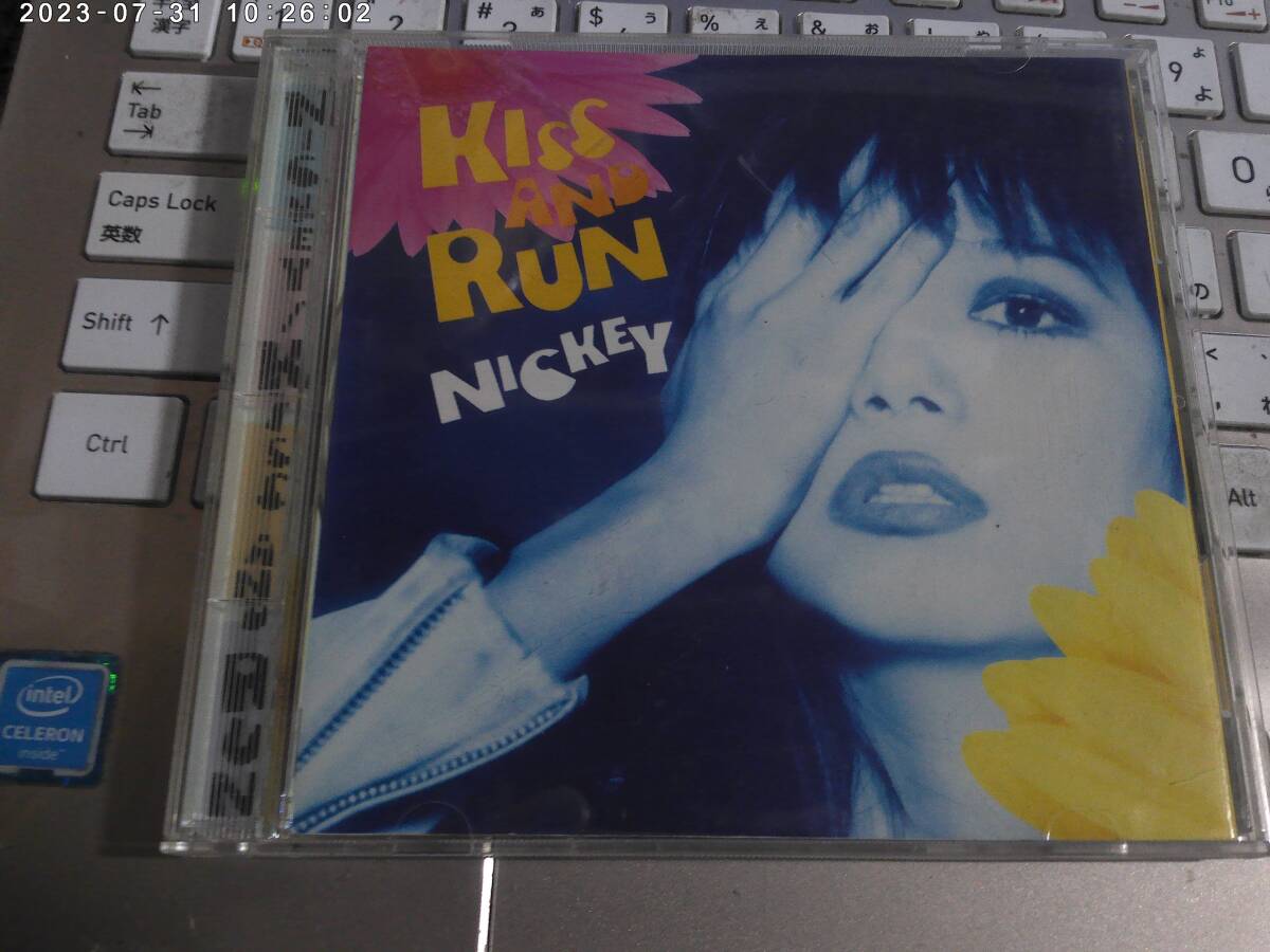 NICKEY ニッキー / KISS AND RUN オリジナルCD NICKEY & THE WARRIORS ニッキー&ザ・ウォリアーズ 拍卖