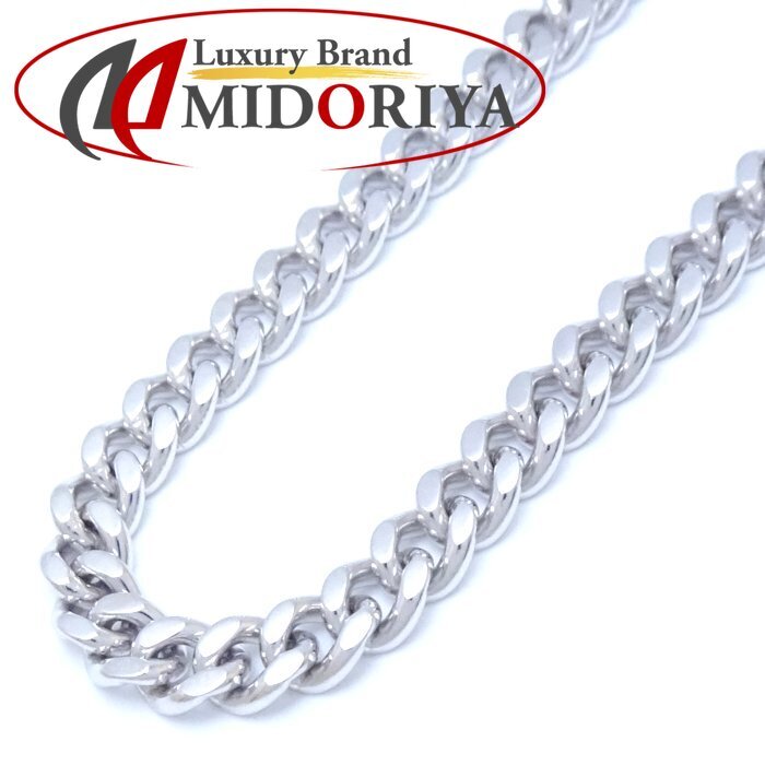 喜平ネックレス Pt850プラチナ 2面 シングル 50cm 50.6g/75969【中古】拍卖