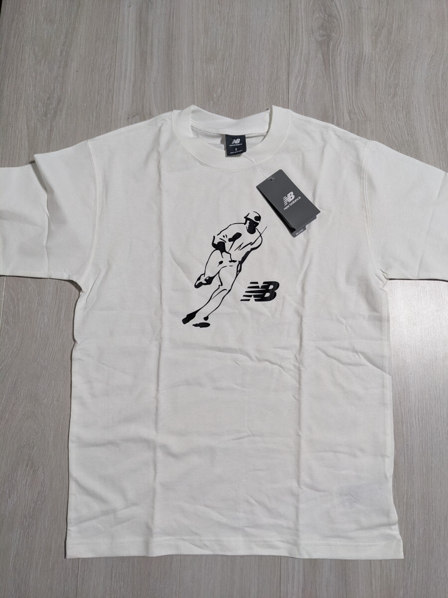 新品未使用 限定 newbalance ニューバランス 大谷翔平 半袖 Tシャツ ブラック 黒 Mサイズ拍卖