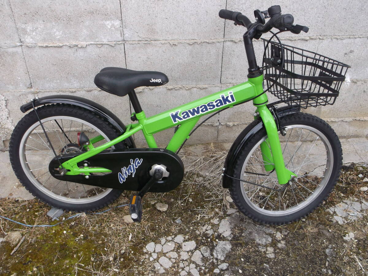 小 Ninja 小忍者 男はカワサキ! 子供もカワサキ! こだわり親父さんに 引取不可!発送のみです。拍卖