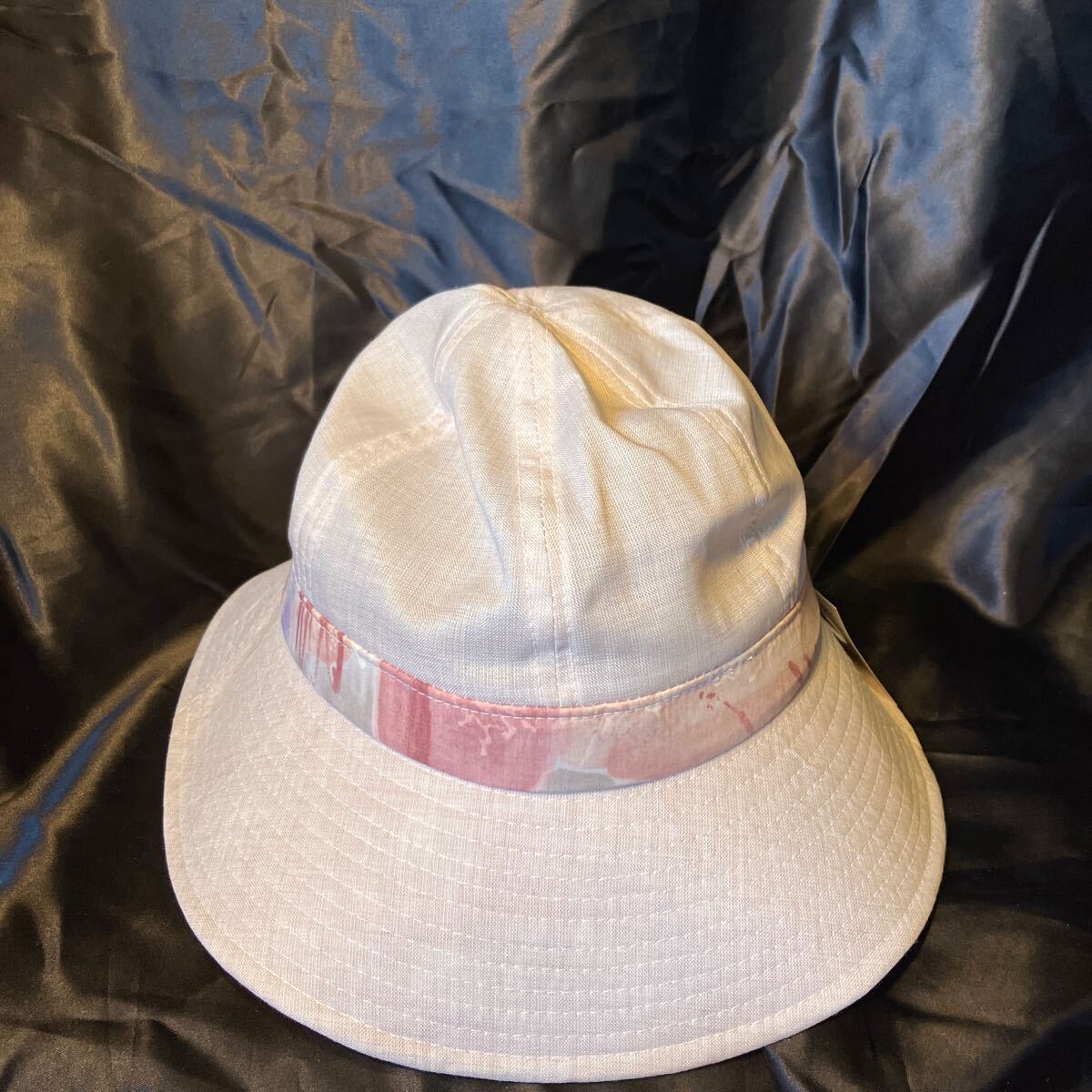 日避け帽子 バケットハット ピンク UVカット拍卖