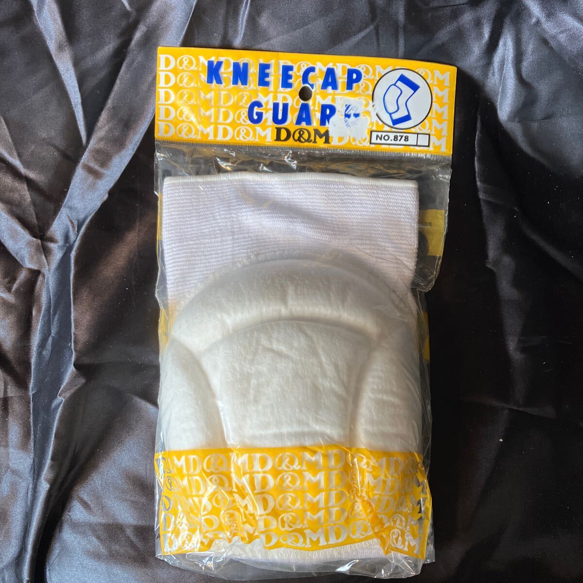 D&M878 バレー膝サポーター ホワイト スポーツ 拍卖