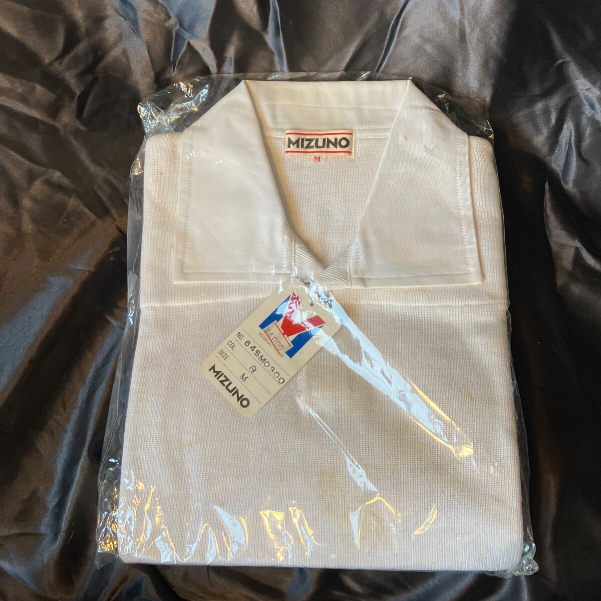 MIZUNO 645MO.300 カッターロンT 白 M ビンテージ品 経年劣化あり拍卖