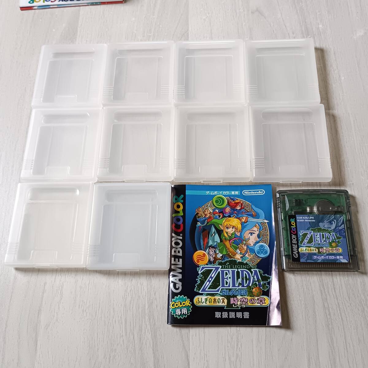 ◯GB ゼルダの伝説 ふしぎの木の実~時空の章~ 説明書付き ゲームボーイソフトケース10本 レターパックライト GB30本まで同梱可◯拍卖