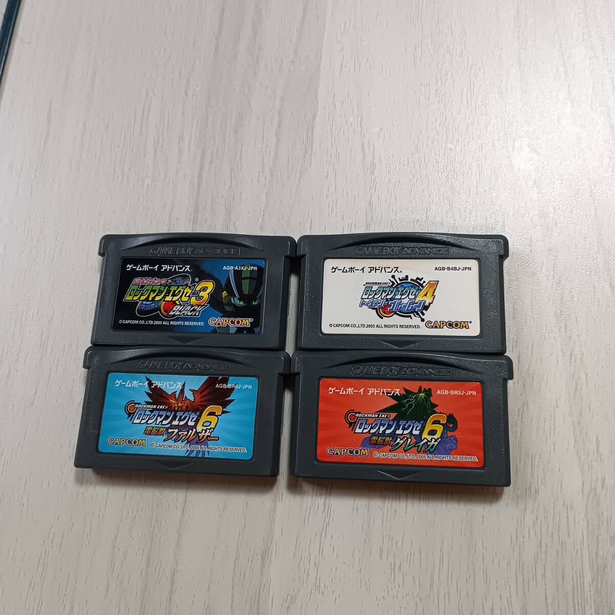 ◯GBA バトルネットワーク ロックマンエグゼ3 BLACK 等4本!   レターパックライト FC8本まで GB30本まで GBA30本以上同梱可◯拍卖