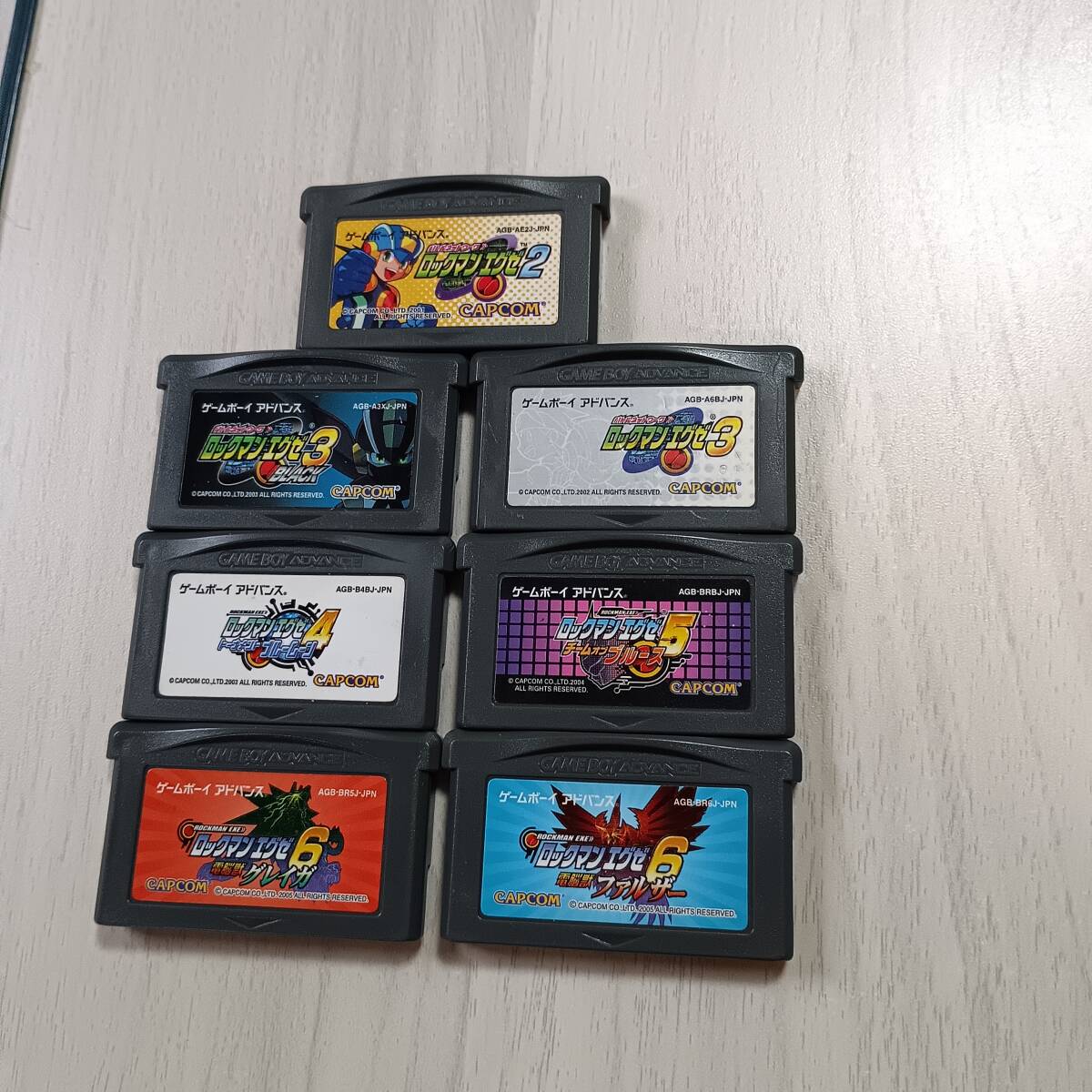 ◯GBA ロックマンエグゼ2 等7本!   レターパックライト FC8本まで GB30本まで GBA30本以上同梱可◯拍卖