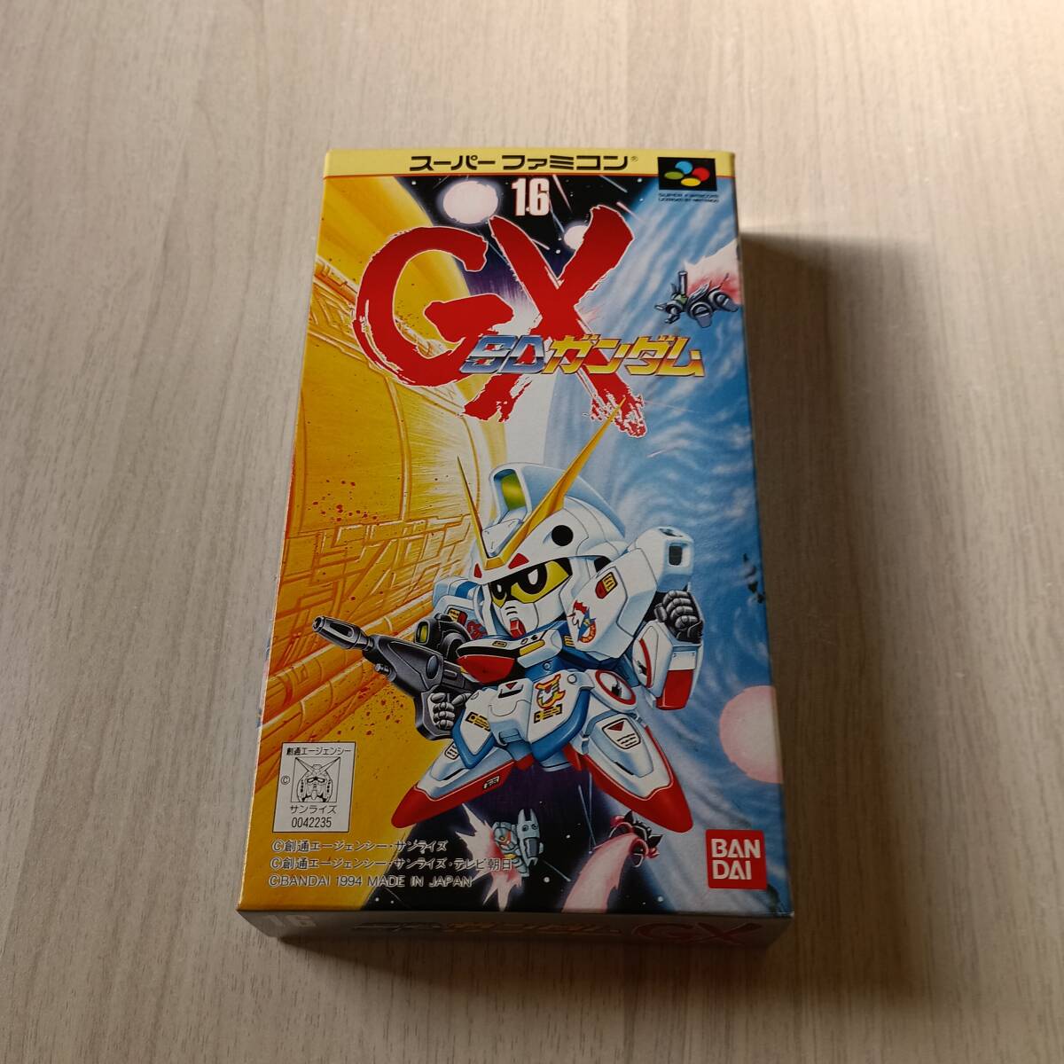 ◯未使用? 美品! 超美品! SFC SDガンダム GX   箱説付き  何本でも同梱OK◯拍卖