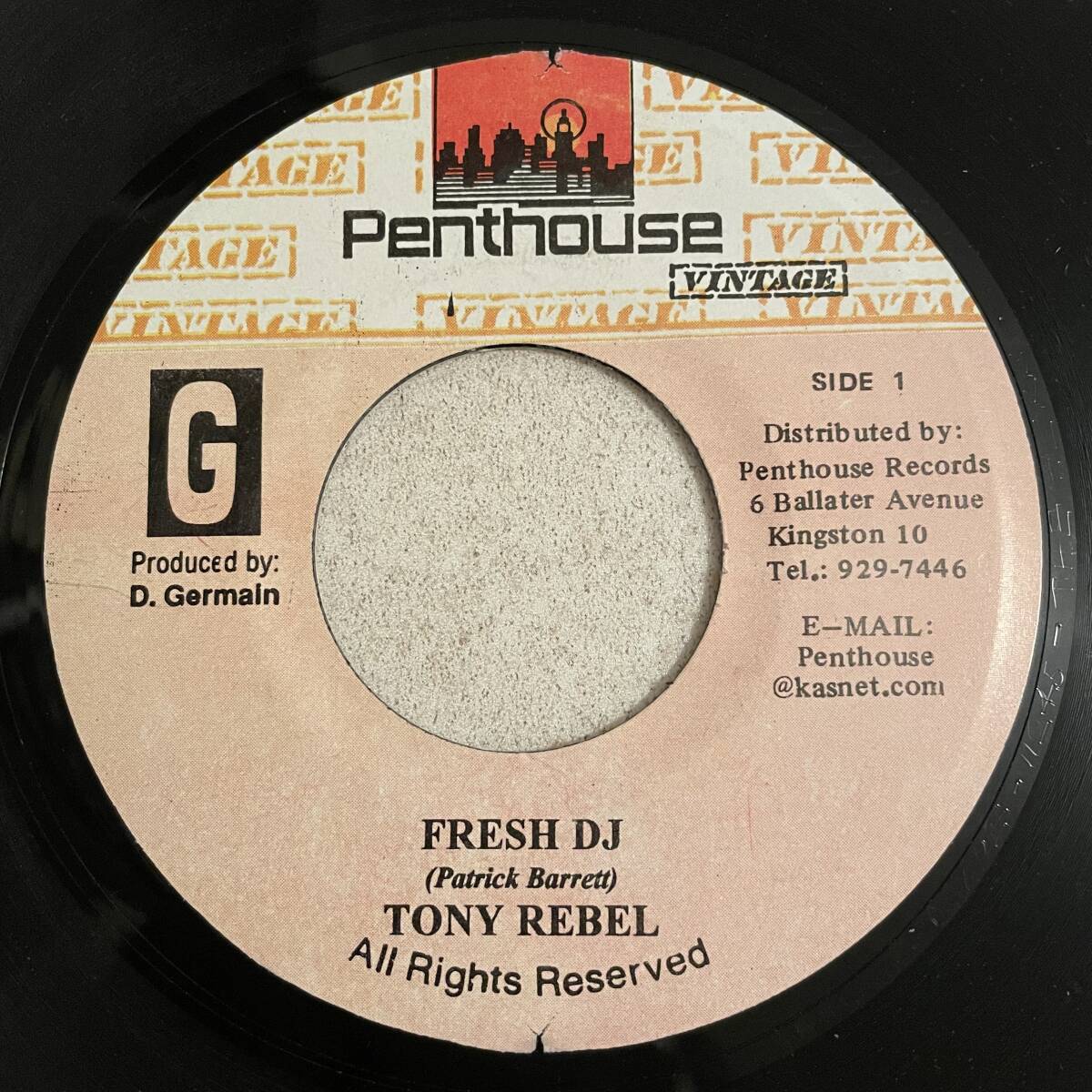 試聴 / TONY REBEL / FRESH DJ / THE HERB /PENTHOUSE/Reggae/Dancehall/big hit !!/7inch/1099拍卖