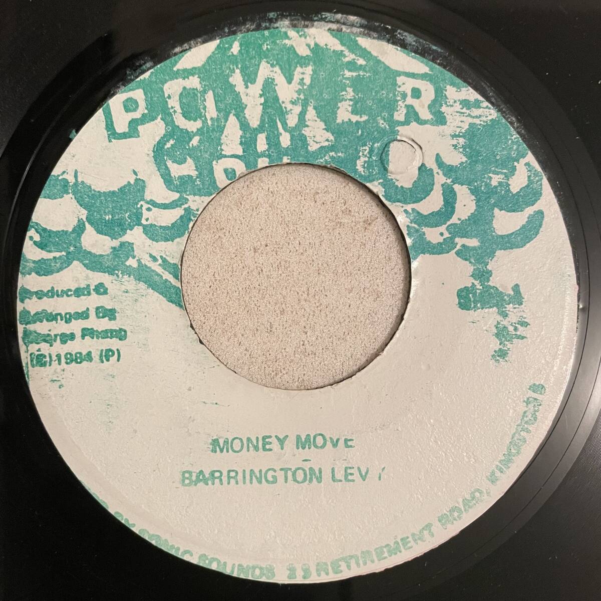 試聴 / BARRINGTON LEVY / MONEY MOVE /Bobby Babylon Riddim/Reggae/Dancehall/big hit !!/7inch/1102拍卖