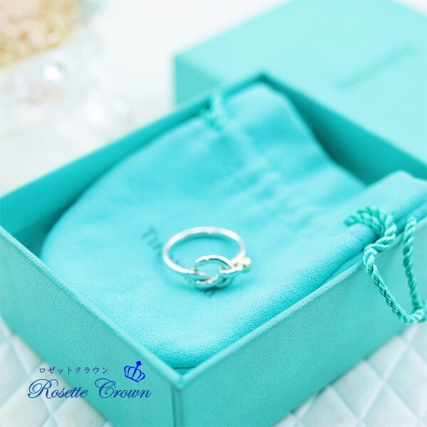 ◆新品◆値下げ交渉 は 質問で◆未使用◆ティファニー◆ラブノットリング10号◆拍卖