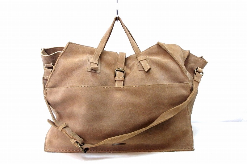 ルームサンマルロクコンテンポラリー room306 CONTEMPORARY Suede Real Leather Hand Bag 牛革スエード ハンドバッグ kz5006221096拍卖