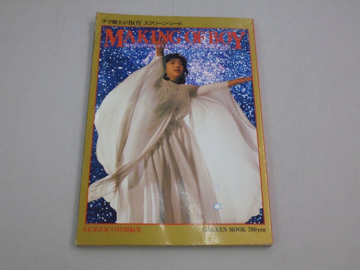 MOMOCO特別編集 MAKING OF BOY テラ戦士ΨBOY スクリーン・シート 菊池桃子 ピンナップ付拍卖