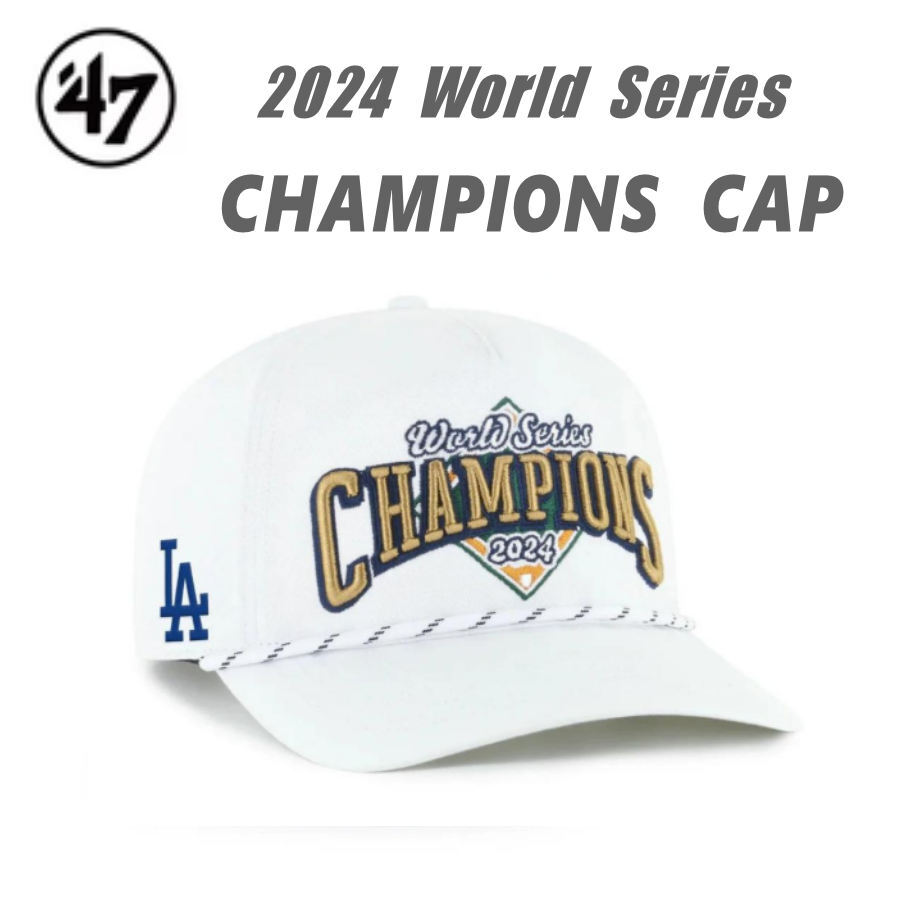 ★☆限定 '47 “ Dodgers 2024 ワールドシリーズ優勝 ” 記念キャップ 新品☆★拍卖