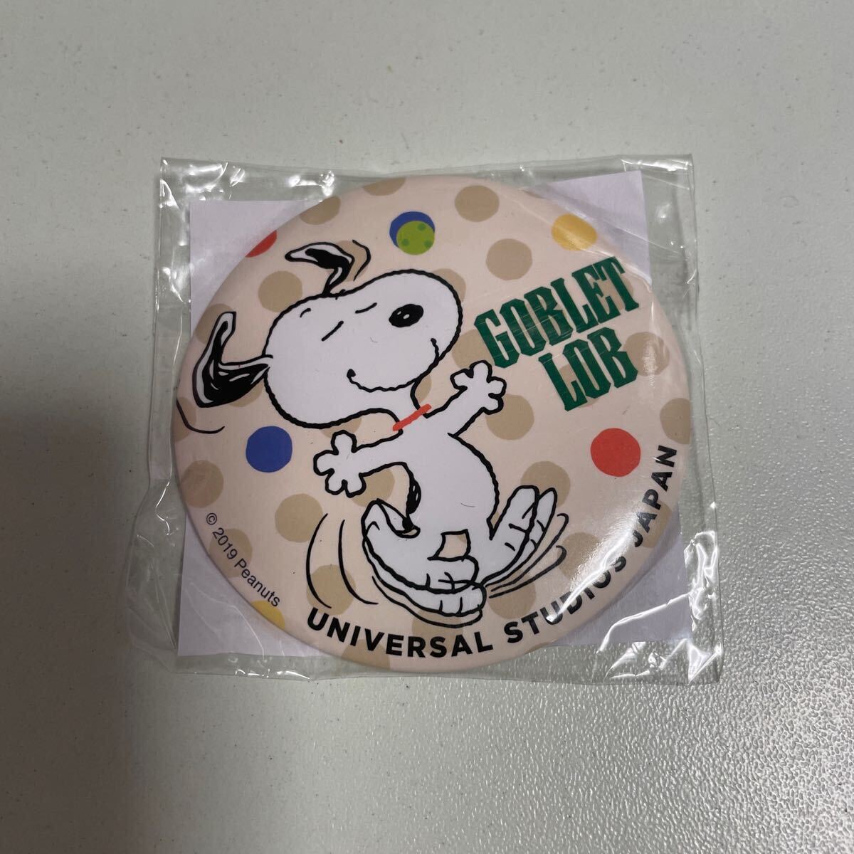 【送料無料】USJ ユニバ SNOOPY スヌーピー 缶バッジ ユニバーサルスタジオジャパン拍卖