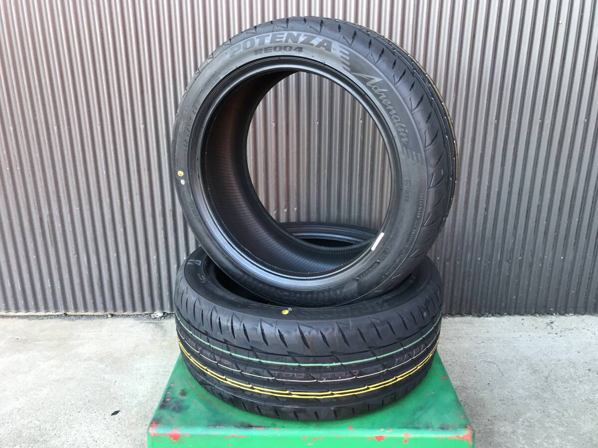 【送料無料/少数在庫限定品】2024年製 輸入新品 ブリヂストン 225/45R17 94W ポテンザ アドレナリン RE004 2本セット◆D2881拍卖