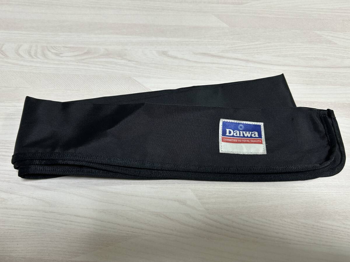 H ■■ 未使用 ダイワ 旧ロゴ 竿袋 132×7.5㎝ チャック式 ロッドケース 竿収納ケース ロッドカバー Daiwa ■■ P11.03拍卖