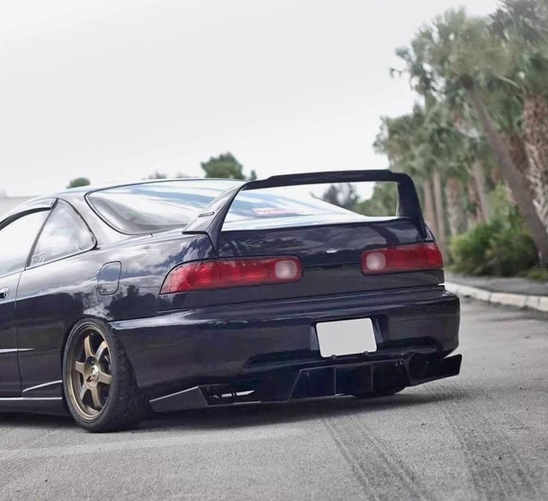 ホンダ インテグラ DC2 用 カーボンファイバー製 Mugen(無限)仕様 第2世代タイプ リアウイング(リアスポイラー)拍卖