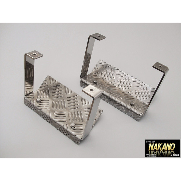 トラック用 バンパーステップ 平型シマ板付き R/L オバQ レトロ オバQステップ 拍卖