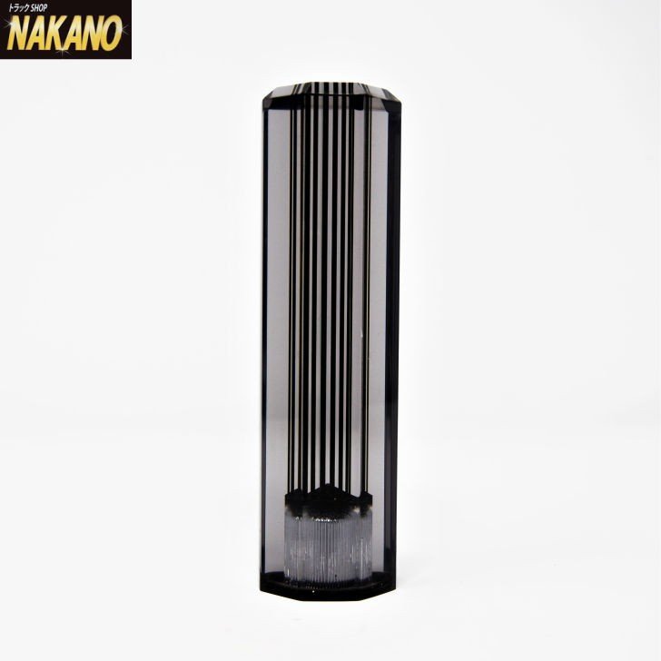 トラック用 8角 スモークライン シフトノブ(スモーク/ブラックライン)長さ150mm×40mm ネジ径 12×1.25/10×1.25共用拍卖