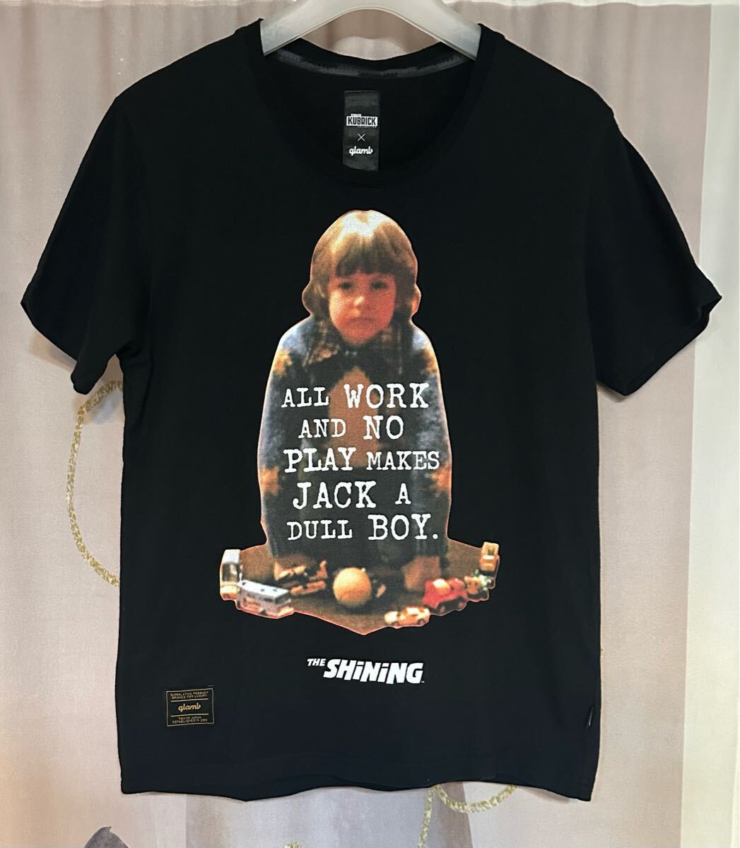glamb別注 スタンリーキューブリック コレクション 少年 黒Tシャツ拍卖