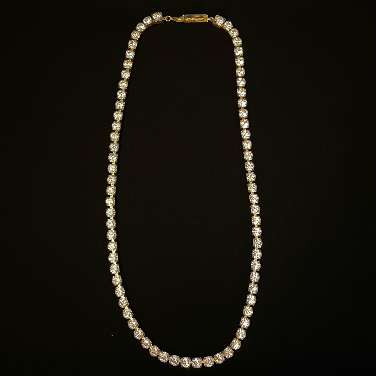 激レア 箱付き SWAGGER ジルコニアテニスネックレス ゴールド スワッガー ネックレス アクセサリー ジュエリー PHENOMENON フェノメノン 拍卖